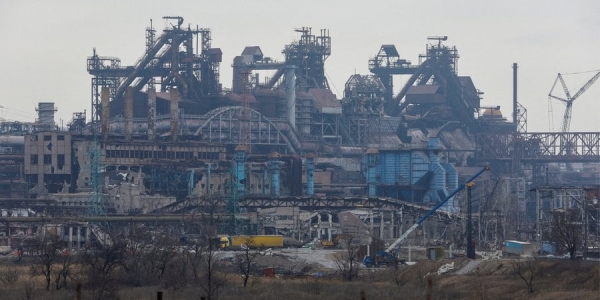 Маріуполь, Азовсталь, 16 березня 2023 року (Фото:REUTERS/Alexander Ermochenko)