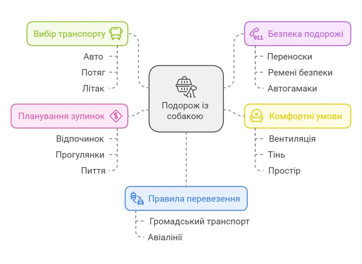 Як подорожувати із собакою: Усе, що потрібно знати перед дорогою