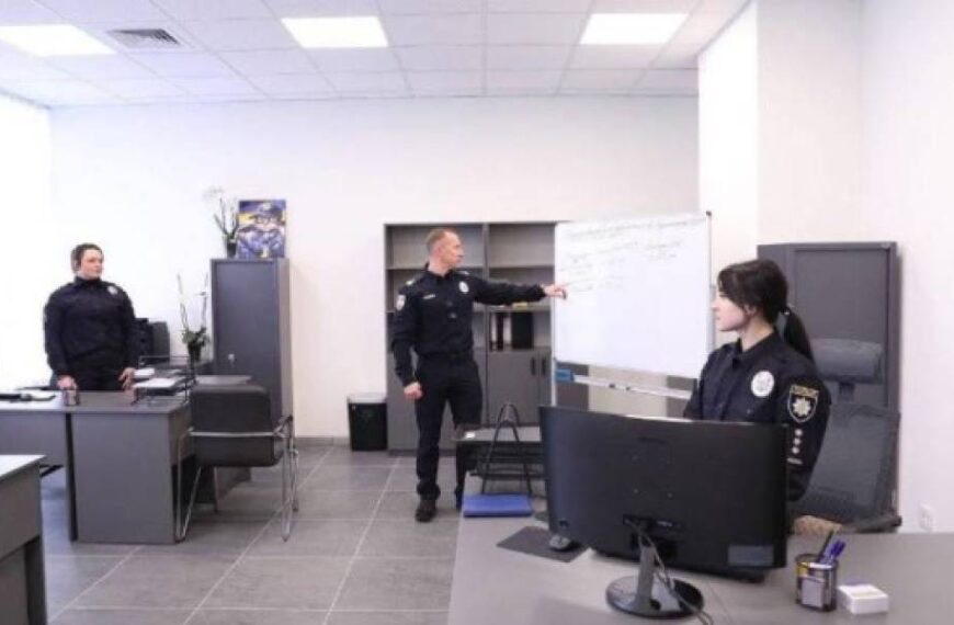 У Бородянці за підтримки Говарда Баффета відновили поліцейське відділення, зруйноване у 2022 році