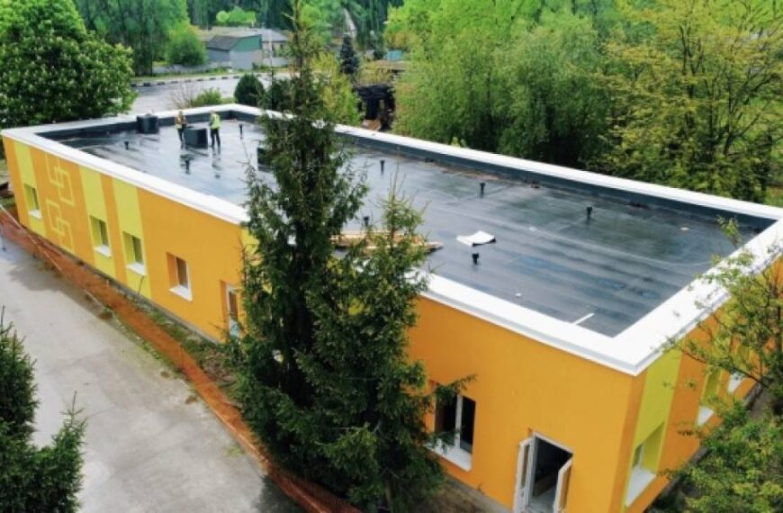 На Чернігівщині відбудовують шкільну їдальню