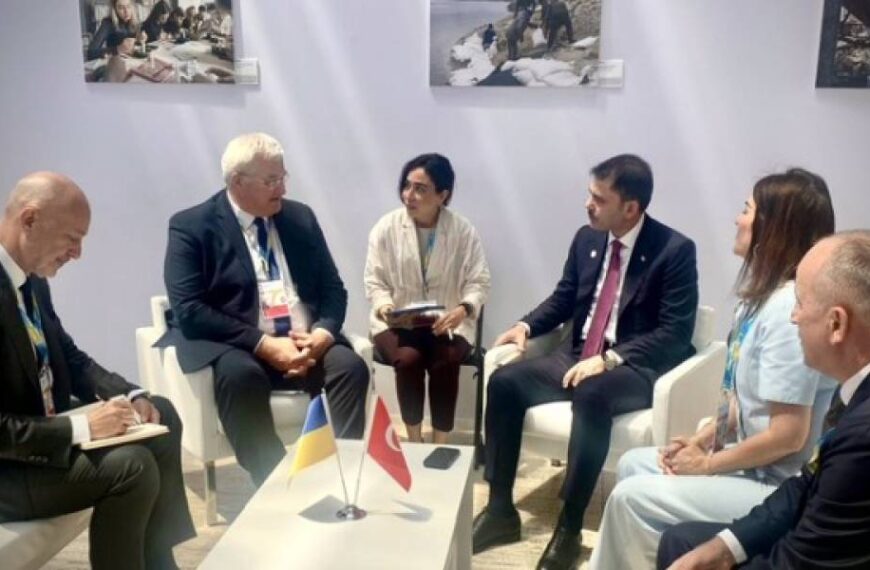 Сибіга обговорив участь бізнесу у відбудові України із міністром довкілля Туреччини