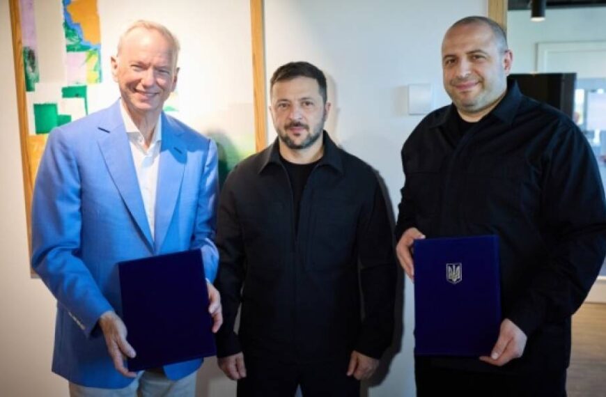 Україна підписала угоду про спільне виробництво дронів з американською компанією – Зеленський