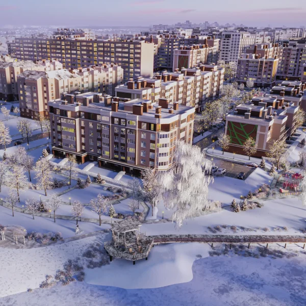 Будинки 10 та 11 у житловому комплексі “Озерний гай Гатне” отримали дозвіл на введення в експлуатацію.