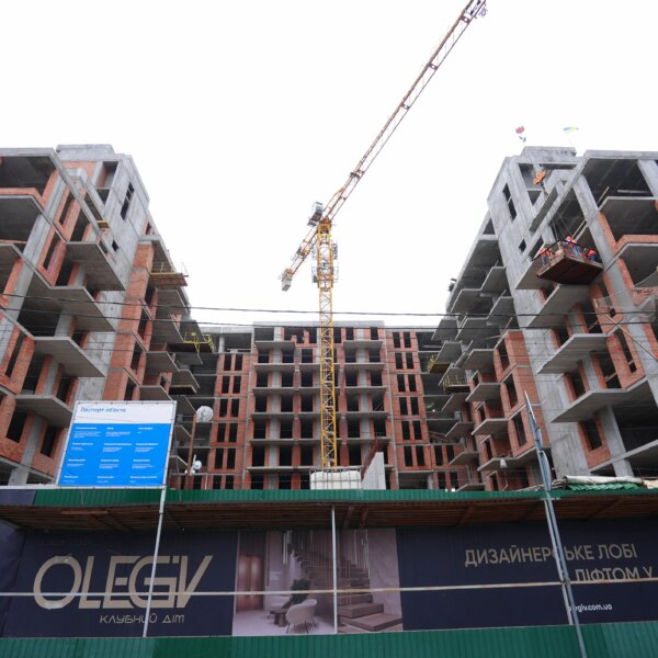 В OLEGIV Boutique Residence завершилося заливання бетонних конструкцій.