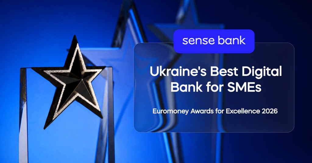 Sense Bank здобув міжнародне визнання Euromoney Awards for Excellence 2026