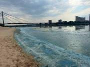 Екологи розкрили причини зміни забарвлення води та утворення піни в Дніпрі