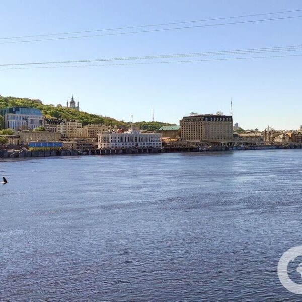 Панорама Поділ і Верхнього міста з Труханового острова: неповторний краєвид Києва 1874 року. Знімок