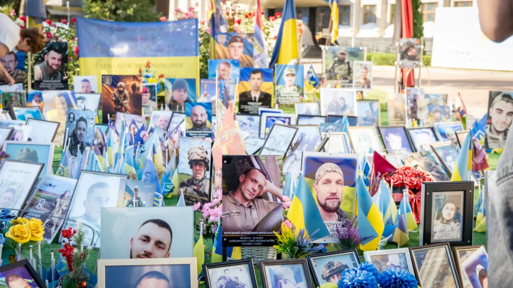 У Житомирі вшанували пам'ять полеглих захисників.