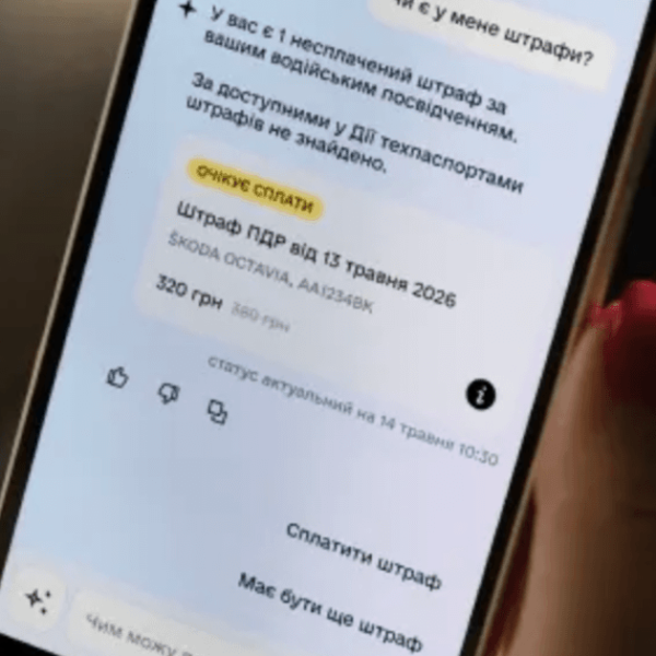 Штрафи за паркування тепер доступні в “Дії”: водії можуть перевіряти та сплачувати їх онлайн