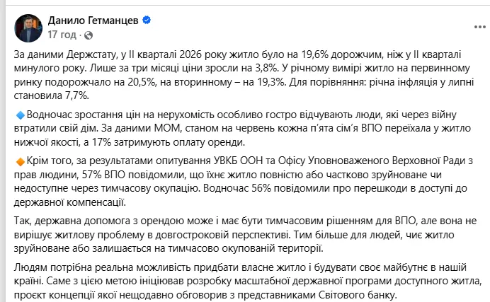 Як змінились ціни на нерухомість