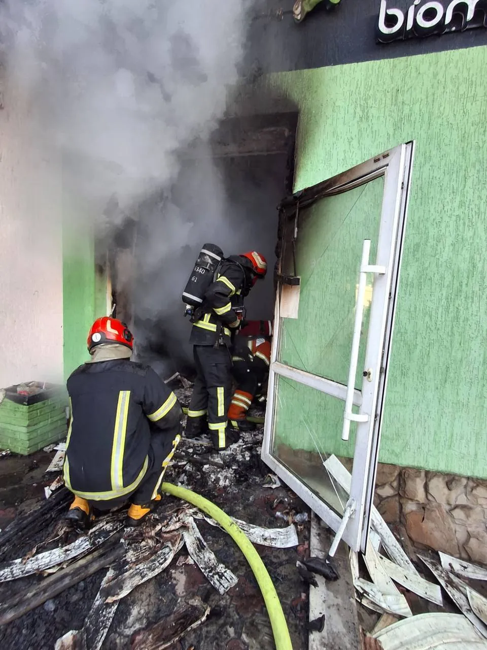 Пожежа у львівській аптеці