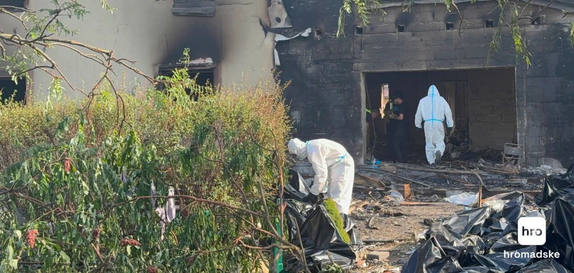 Наслідки вибухів у Милі. Пансіонат для літніх людей