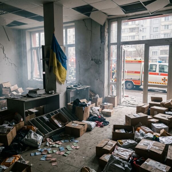 Київ зазнав ракетного удару, пролунали вибухи