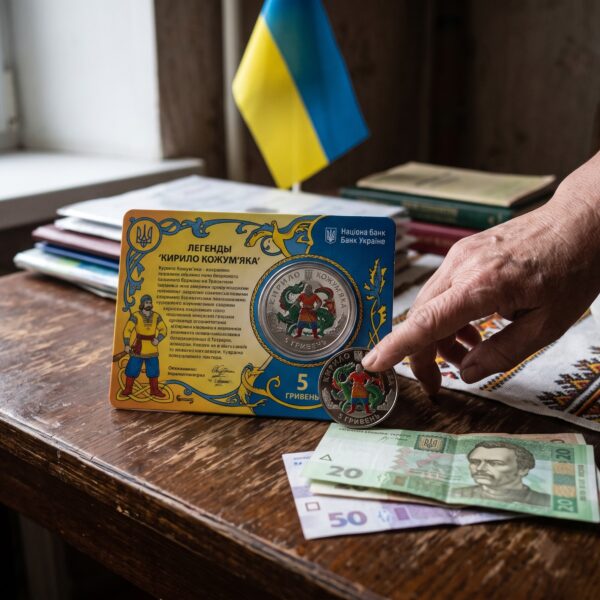 НБУ випускає п’ятигривневу монету з Кожум’якою: започатковано серію “Українські народні казки”