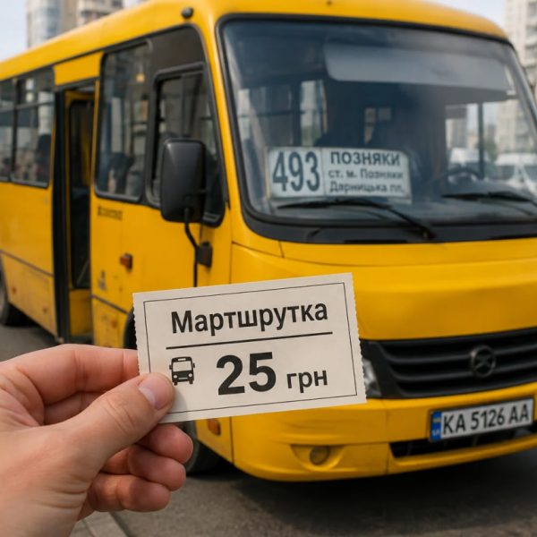 Міністерство фінансів України повідомило, що безготівкові платежі в київських маршрутках будуть введені після завершення воєнного стану.