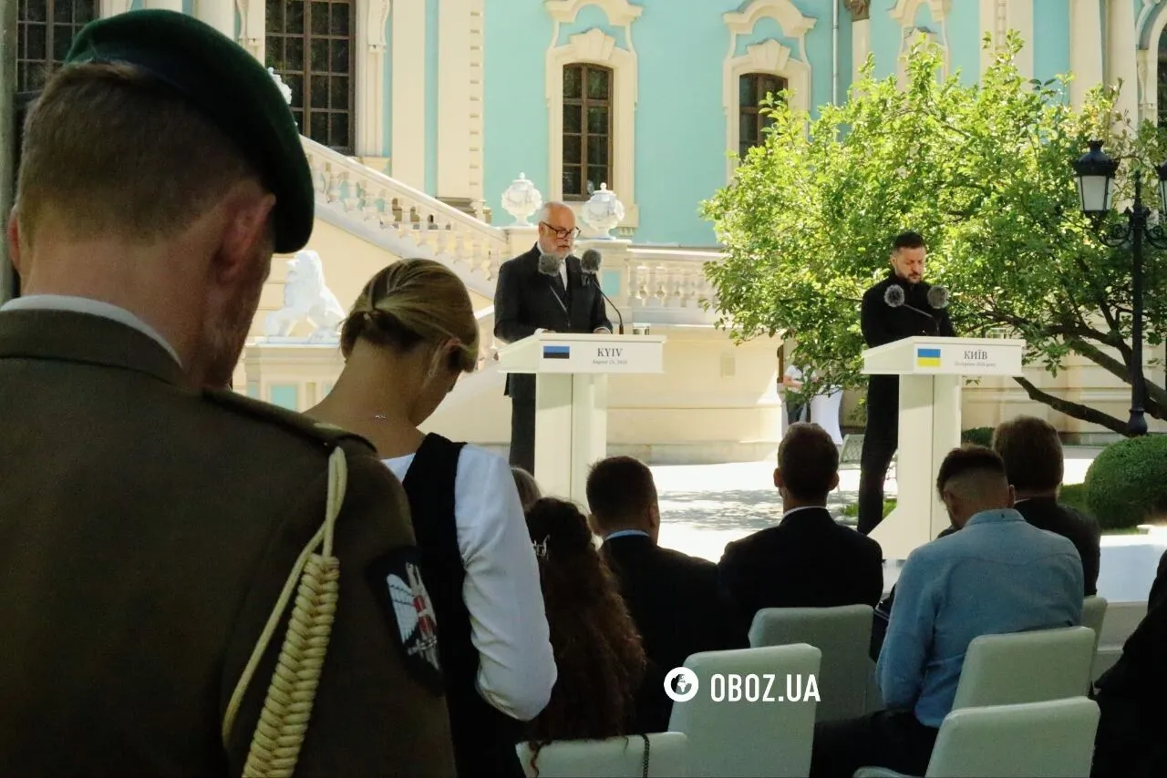 Останній візит чинного президента Естонії до України.