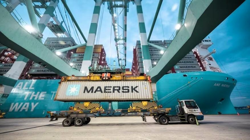 Міжнародний контейнерний оператор Maersk запускає тимчасове залізничне сполучення між українськими терміналами та румунським портом Констанца.