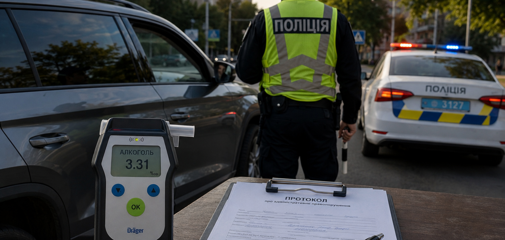 Як українці порушують закон та сідають п’яними за кермо