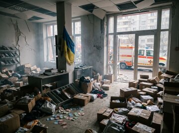 вибух поштовий термінал Оболонь Київ