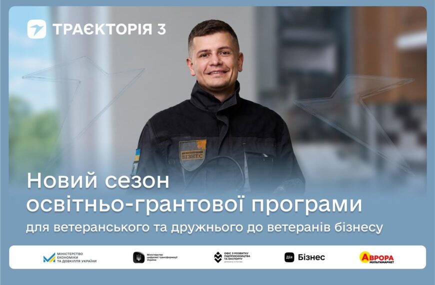 Військовий бізнес отримає до 1 млн грн для розширення в рамках третього&hellip;