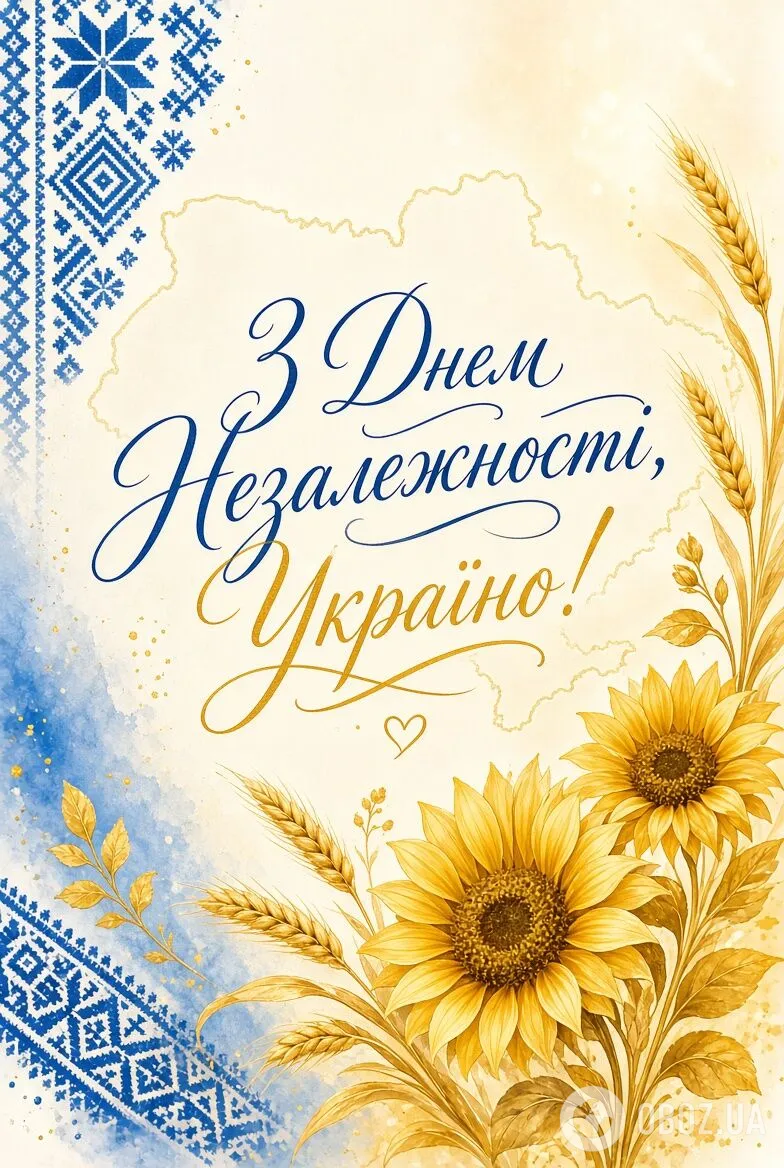 Як привітати з Днем Незалежності своїми словами.
