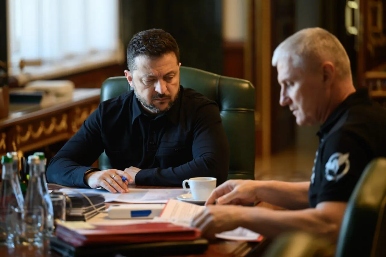 Зеленський заслухав доповідь ГУР