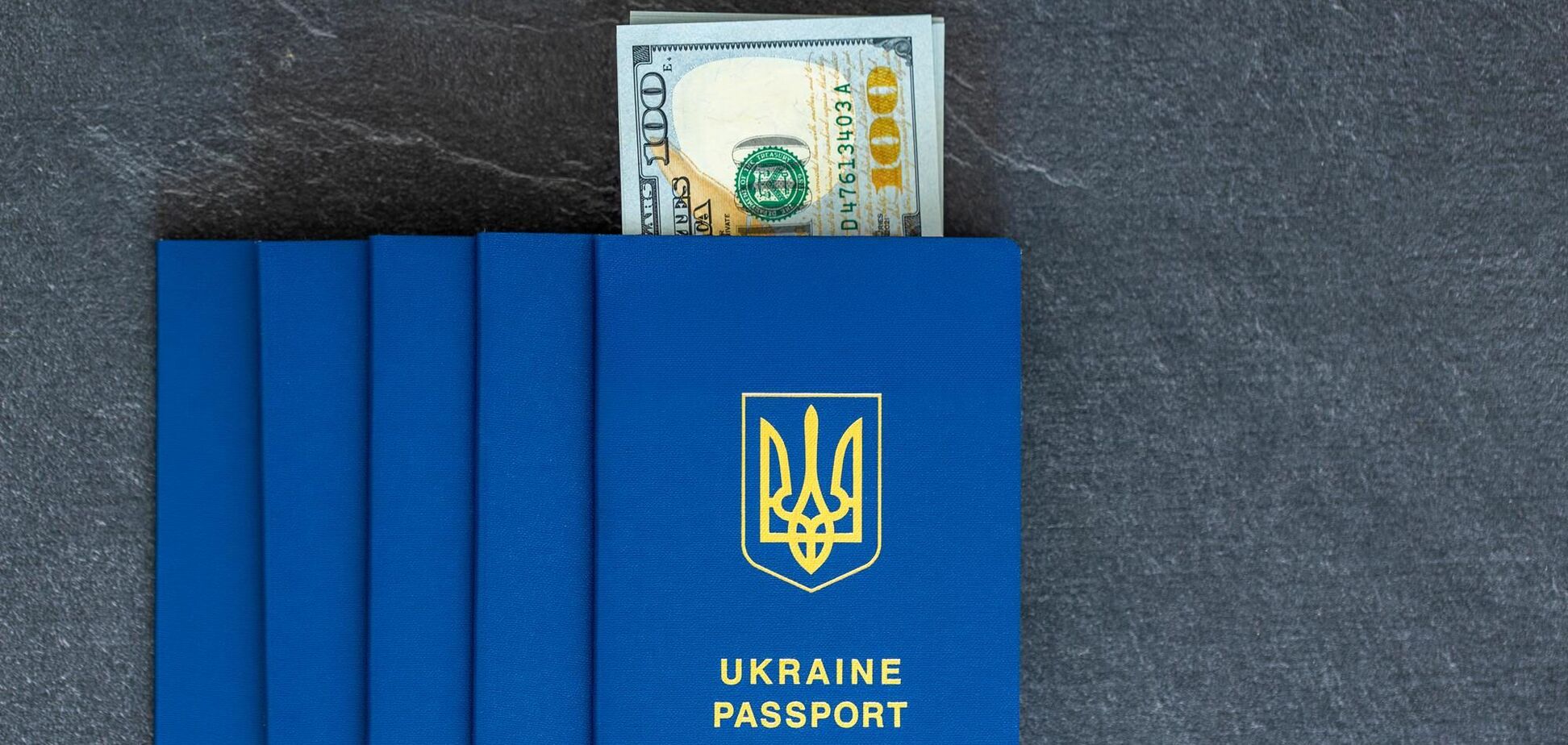 Ілюстрація - закордонний паспорт України
