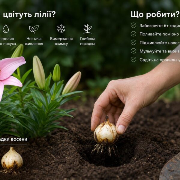 Чому лілії не цвітуть: можливі причини та рішення від досвідченого садівника