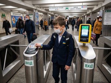 учнівський квиток Київ Цифровий турнікет метро школяр