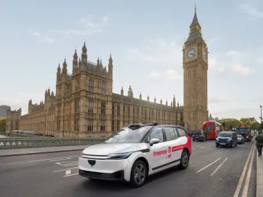 Baidu та Lyft протестують безпілотні таксі у Лондоні
