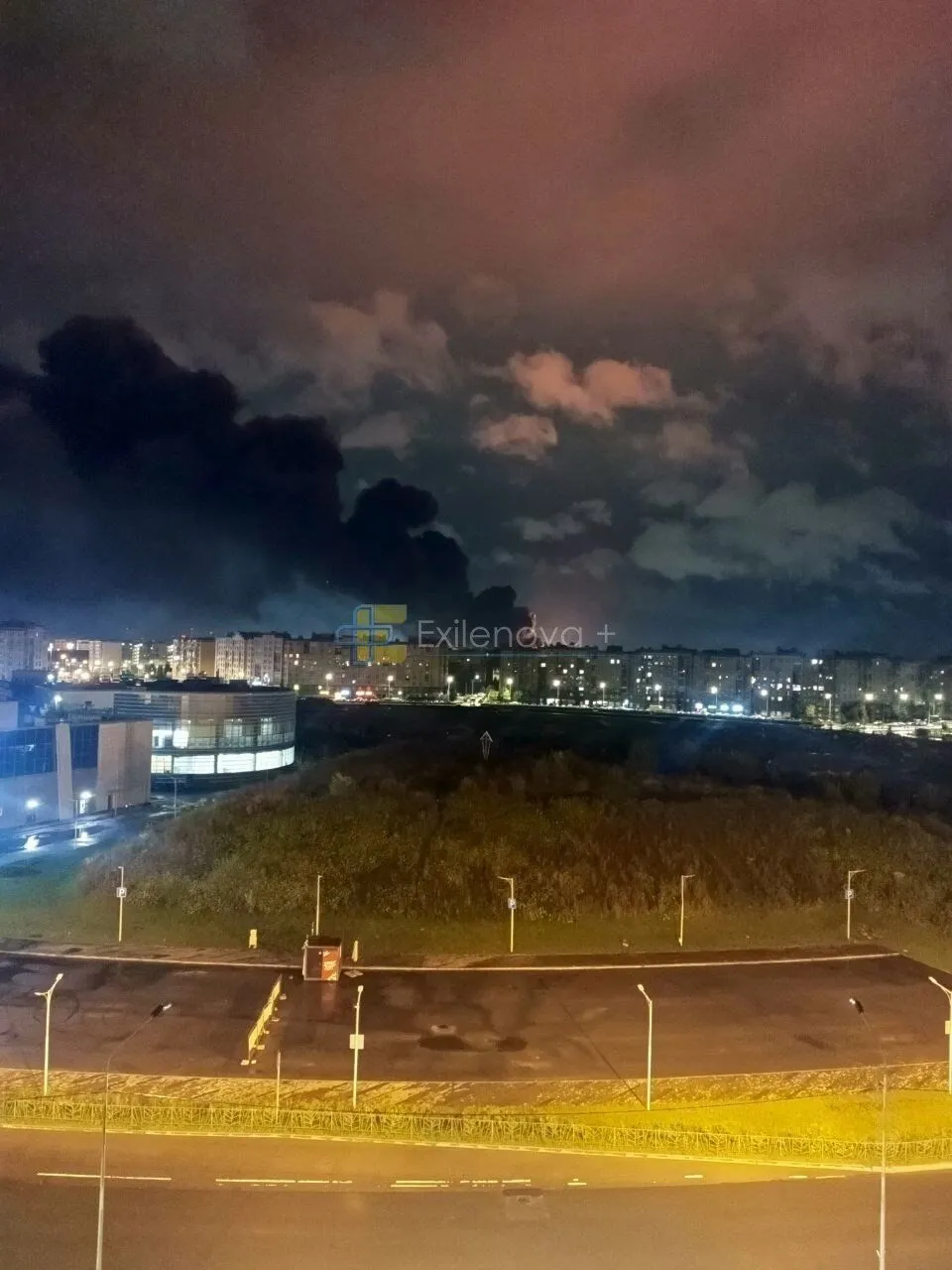 У Санкт-Петербурзі горять склади