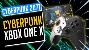 Консоль Xbox Cyberpunk 2077 \ скрін з Youtube