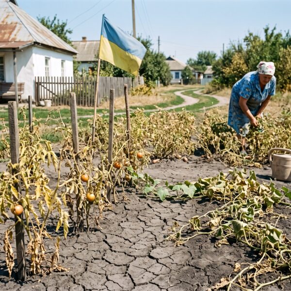 Україна під владою спеки: температура досягла +37,8°C, а річки міліють через сильну посуху.