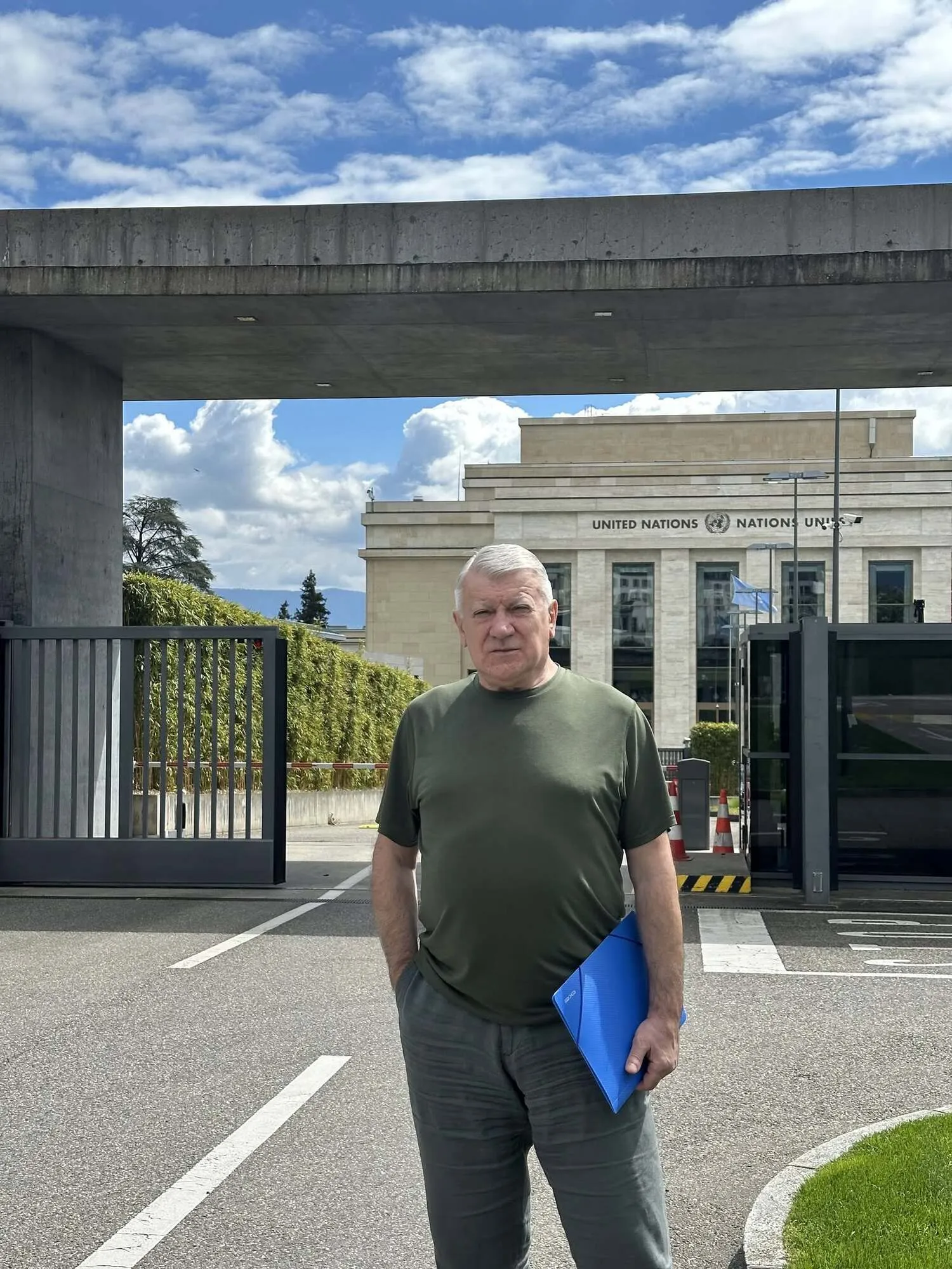 Василь Вовк у Женеві