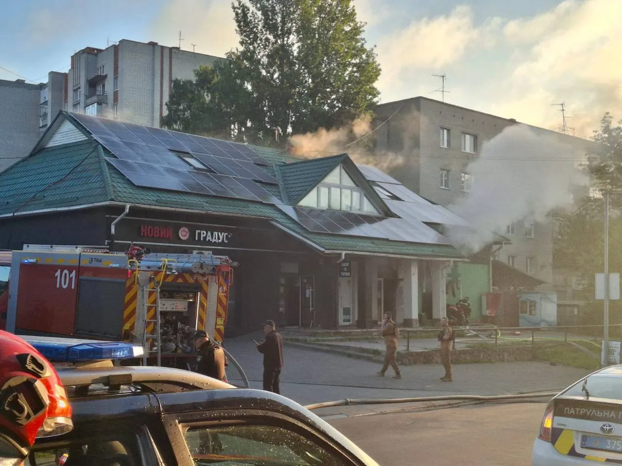 Пожежа у львівській аптеці