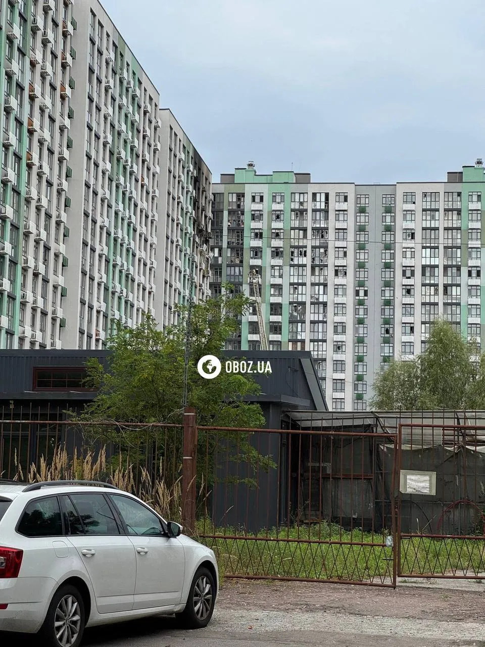 Постраждали цивільні будинки