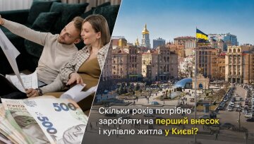 Квартира в Києві: скільки років зарплати потрібно на житло