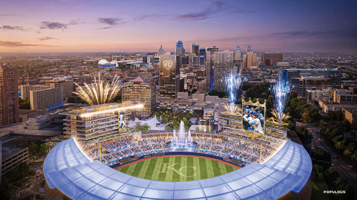 Mortenson JV scores $1.9B Kansas City MLB ballpark0