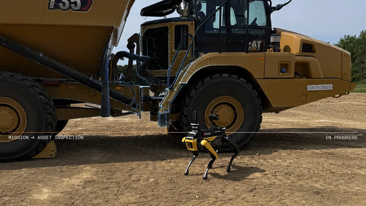 Caterpillar partners with FieldAI for equipment automation0