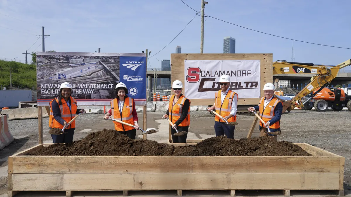 Amtrak breaks ground on $1B NYC maintenance facility0