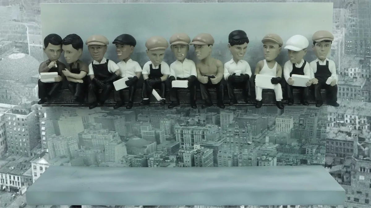 Punch List: Bobbleheads take lunch atop a skyscraper, Turner celebrates 2 stadium upgrades0