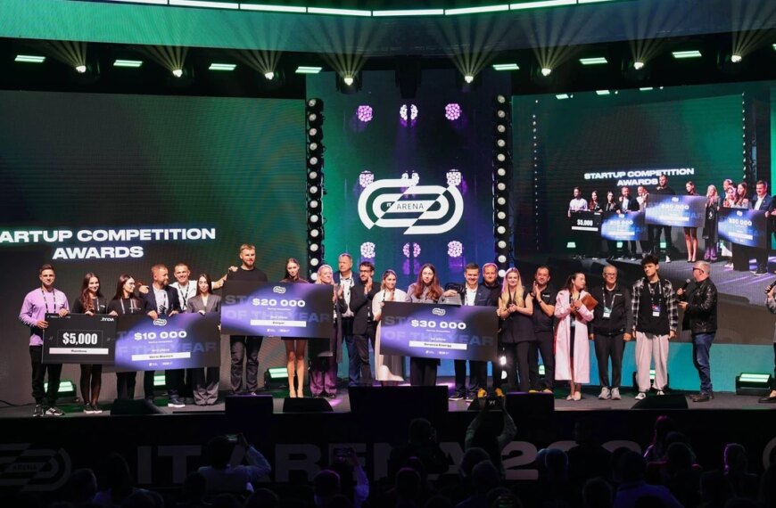 Startup Competition на IT Arena назвав переможців, що поділили $60 000