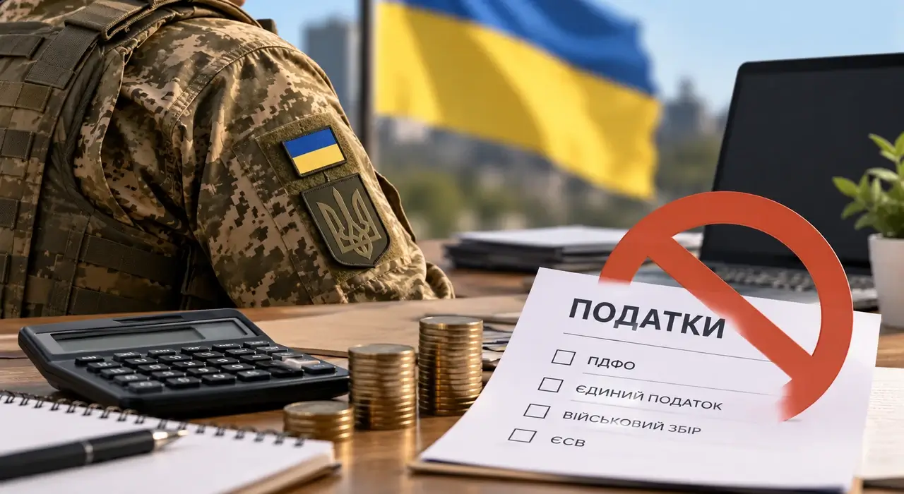 ФОП на військовій службі можуть звільнитися від сплати податків
