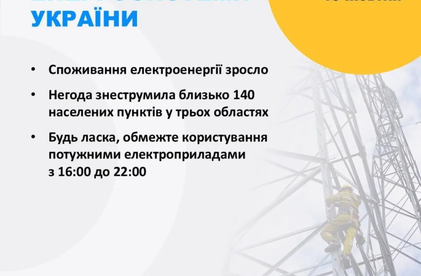 Наскільки тривалими будуть відключення світла: ситуація в Києві та областях